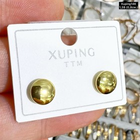 Сережки Xuping14К 10453 (0,8 см.)